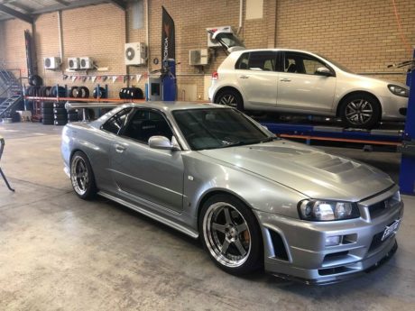 Nissan Skyline R Gt R Grey Ssr Professor Sp Wheel Front