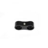 BRIAN TOOLEY RACING 9/16in Hose Separator Black Billet BHS-9/16