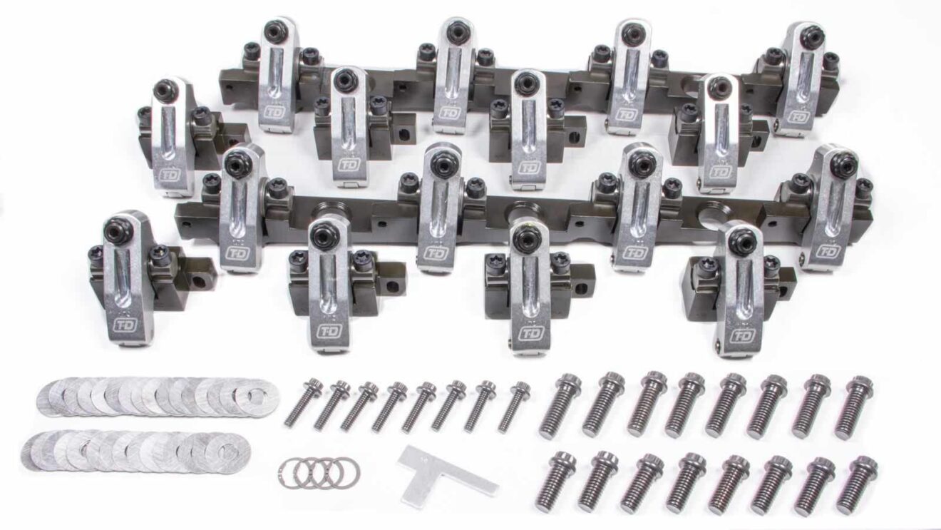 T AND D MACHINE BBC Shaft Rocker Arm Kit 1.70/1.70 Ratio 3101-170/170