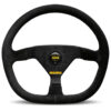 MOMO AUTOMOTIVE ACCESSORIES MOD 88 Steering Wheel Black Suede R1988/32S