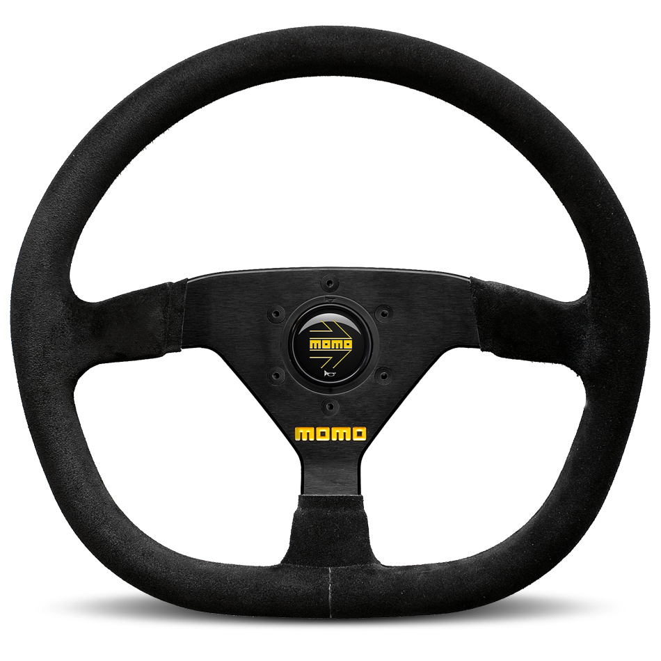 MOMO AUTOMOTIVE ACCESSORIES MOD 88 Steering Wheel Black Suede R1988/32S