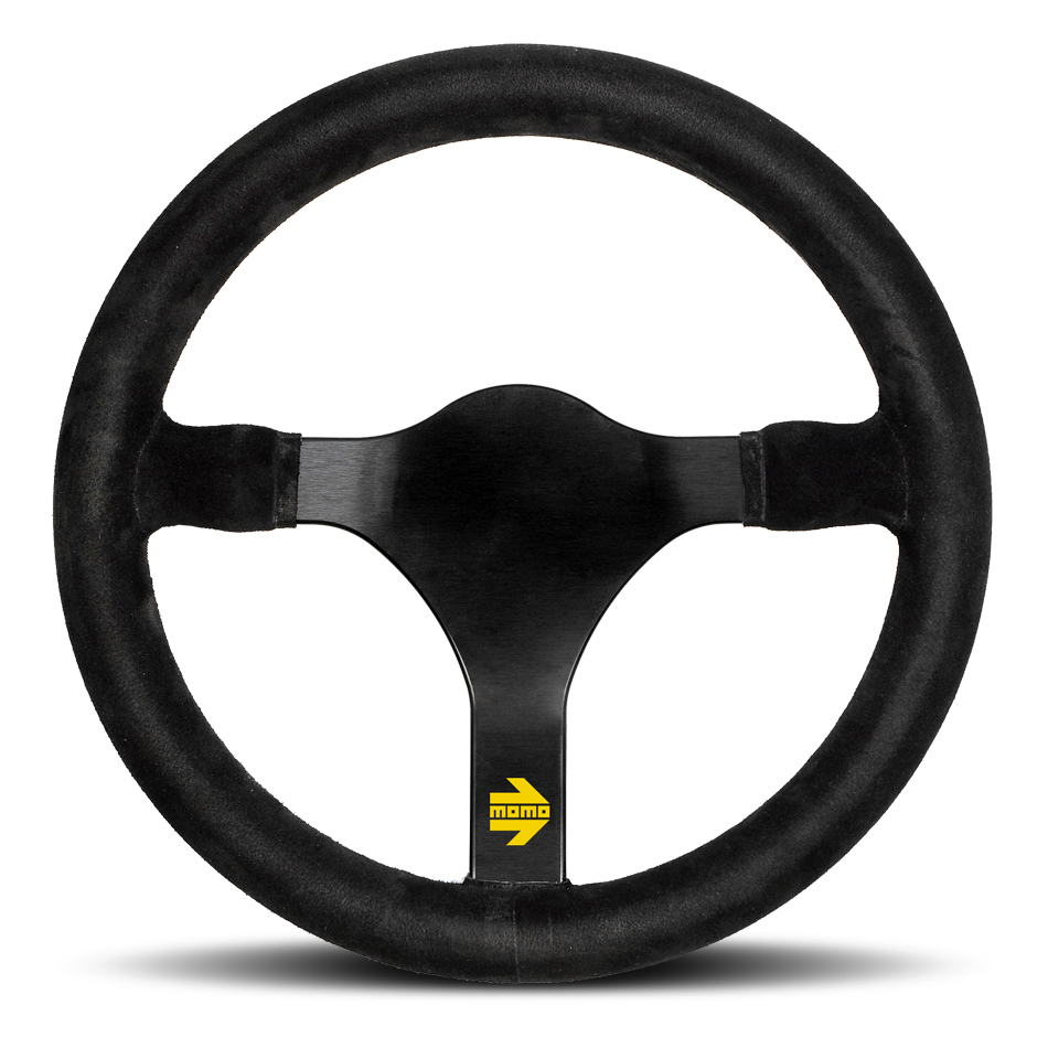 MOMO AUTOMOTIVE ACCESSORIES MOD 31 Steering Wheel Black Suede R1930/32S