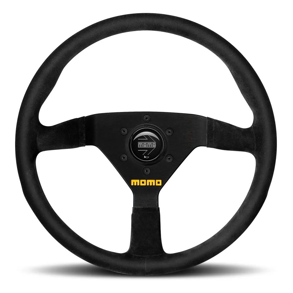 MOMO AUTOMOTIVE ACCESSORIES MOD 78 Steering Wheel Black Suede R1909/33S