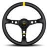 MOMO AUTOMOTIVE ACCESSORIES MOD 07 Steering Wheel Black Leather R1905/35L