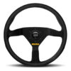 MOMO AUTOMOTIVE ACCESSORIES MOD 78 Steering Wheel Black Suede R1909/35S