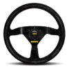 MOMO AUTOMOTIVE ACCESSORIES MOD 69 Steering Wheel Black Suede R1913/35S