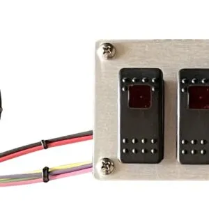 AMERICAN AUTOWIRE Rocker Switch Panel 4 Switches 510919