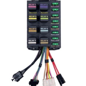 AMERICAN AUTOWIRE Banked Relay System 8 Relays 510924