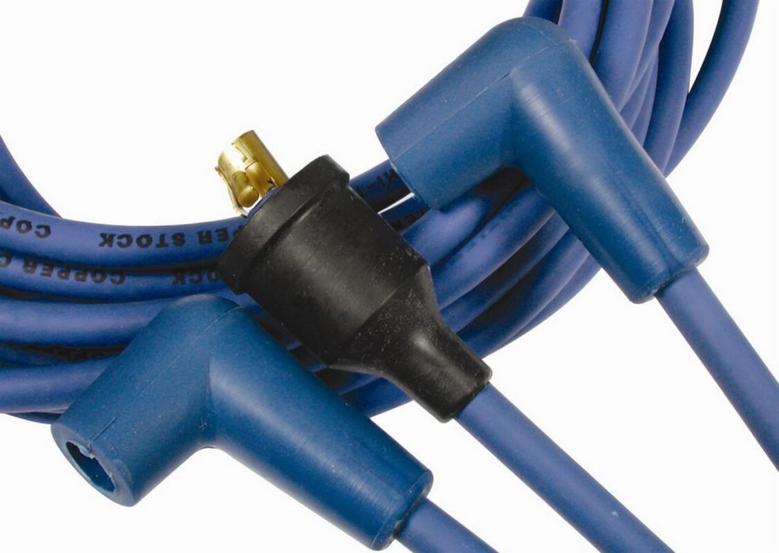 ACCEL Wire Set 8mm 90 Degree End Copper 4039B