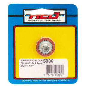 ADVANCED ENGINE DESIGN Power Valve Block-Off Plug 5086