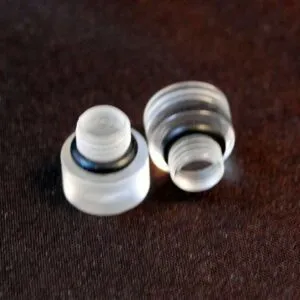ADVANCED ENGINE DESIGN Clear Fuel Bowl Sight Plugs - Pair 5170
