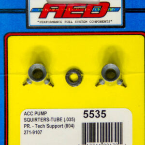 ADVANCED ENGINE DESIGN .035in Accelerator Pump Squirters - Tube Type 5535