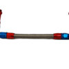 ADVANCED ENGINE DESIGN Holley #6 Braided Fuel Line w/Gauge 6096