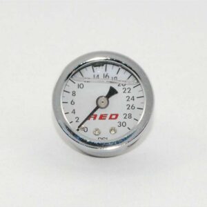 ADVANCED ENGINE DESIGN 1-1/2 Fuel Press. Gauge 0-30psi Liquid Filled 6103