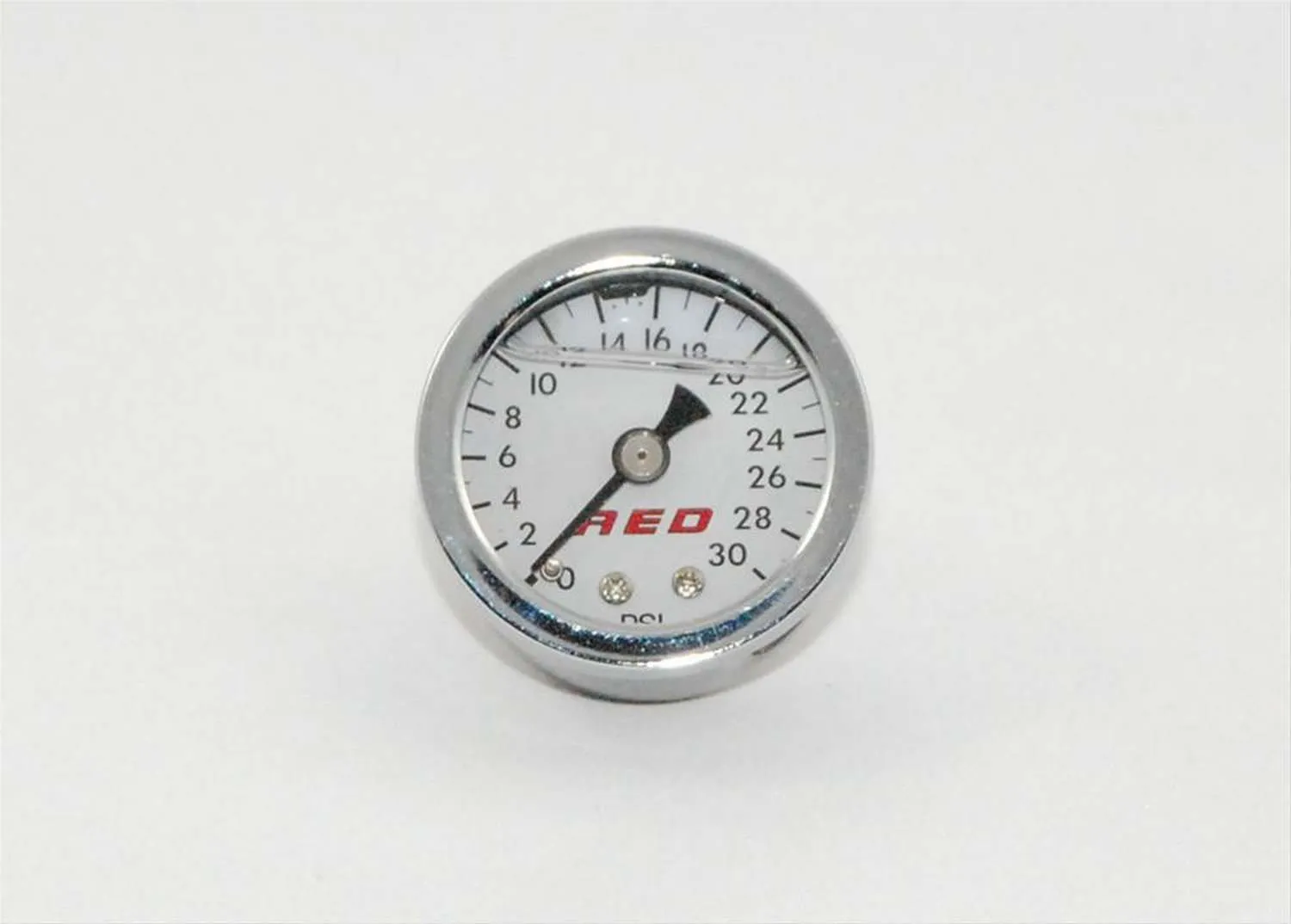 ADVANCED ENGINE DESIGN 1-1/2 Fuel Press. Gauge 0-30psi Liquid Filled 6103