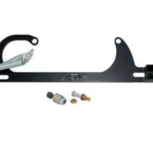 ADVANCED ENGINE DESIGN Chevy Throttle Cable & Spring Bracket - 4150 6600BK