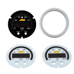AEM ELECTRONICS X-Series Pressure Gauge 0-100psi 30-0301-ACC