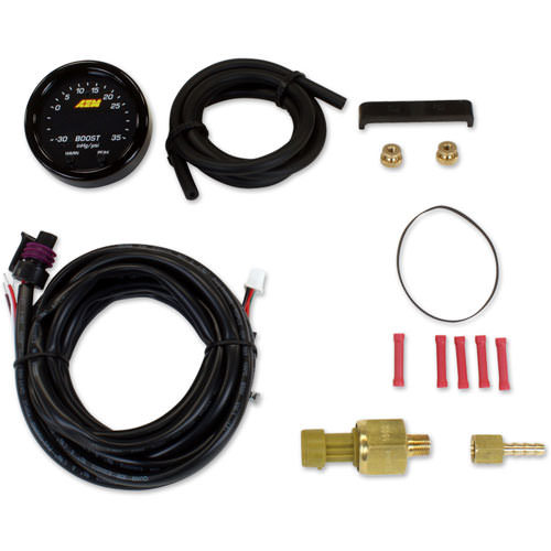 AEM ELECTRONICS X-Series Boost Pressure Gauge -30-60psi 30-0308