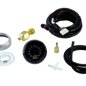 AEM ELECTRONICS Boost Gauge -30 to 35 PSI Digital 30-4406