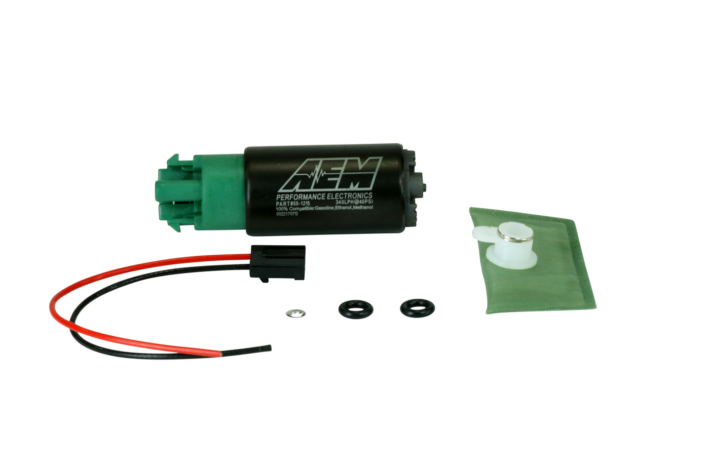 AEM ELECTRONICS Fuel Pump 340lph E85-Com patible High Flow InTank 50-1215