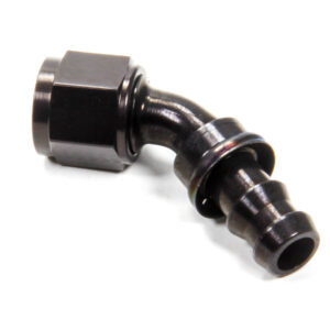 AEROQUIP #8 45 Degree Socketless Black FBL1523