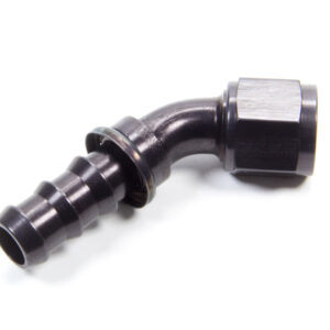 AEROQUIP #10 45 Degree Socketless Black FBL1524