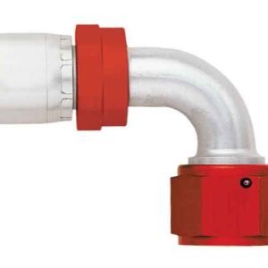 AEROQUIP #16 90 Deg Elbow 37 Deg JIC Crimp Swivel Fitting FBM4236