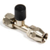 AEROQUIP Straight -8 Hose End w/Charge Port FCE1813