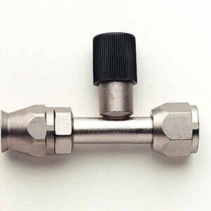 AEROQUIP Straight -10 Hose End w/Charge Port FCE1814