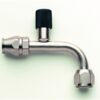 AEROQUIP 90 Degree -10 A/C Fitting w/Charge Port FCE1834