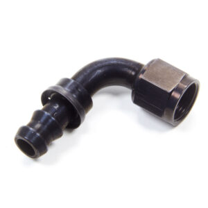 AEROQUIP #8 90 Degree Socketless Black FCL1533