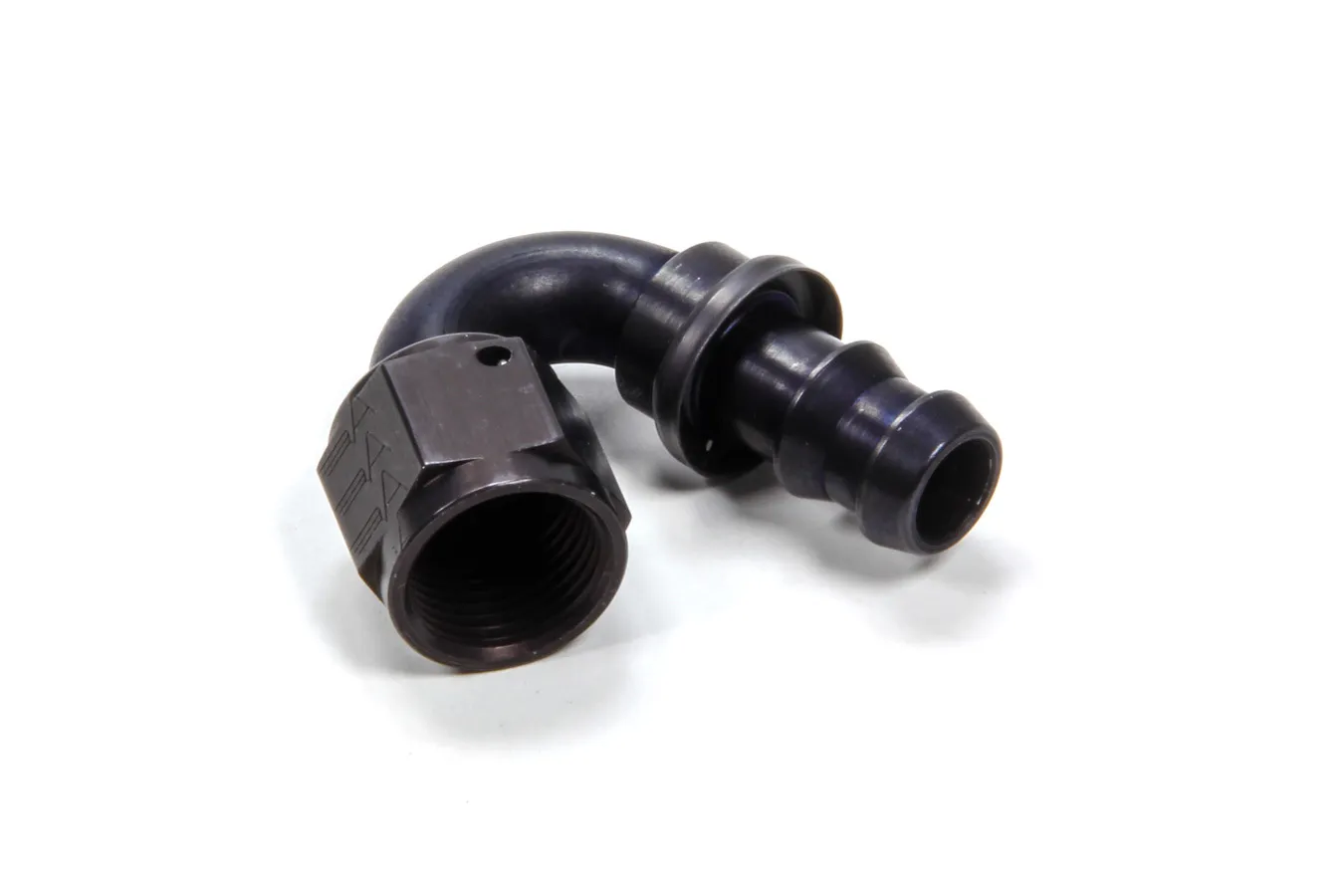 AEROQUIP #8 150 Degree Socketless Black FCL1553