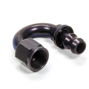 AEROQUIP #8 180 Degree Socketless Black FCL1563