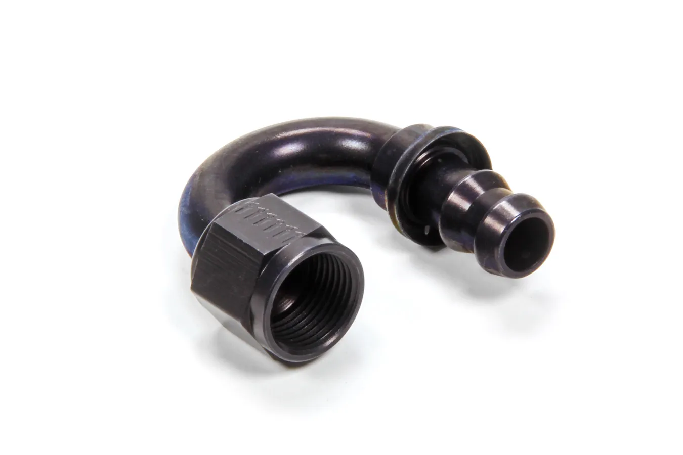 AEROQUIP #8 180 Degree Socketless Black FCL1563