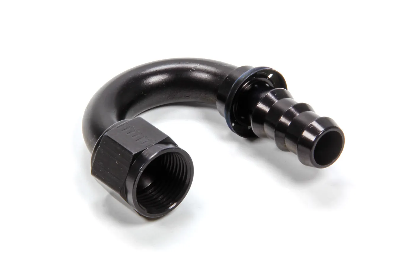 AEROQUIP #10 180 Deg Socketless Black FCL1564