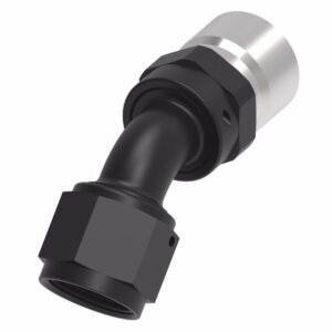 AEROQUIP 6an StreetLite Crimp Fitting 45-Degree FCL4222