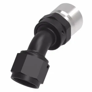AEROQUIP 6an StreetLite Crimp Fitting 45-Degree FCL4222