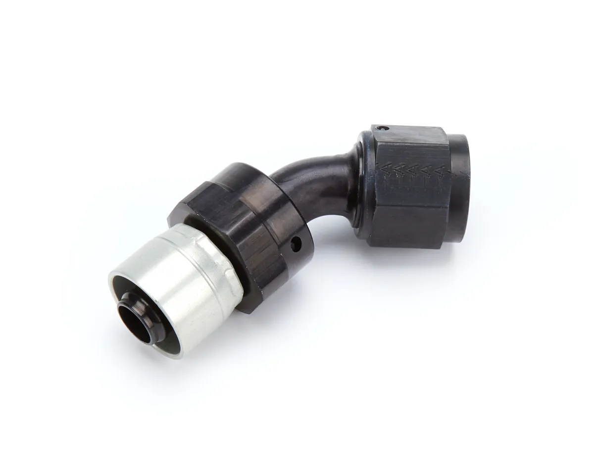 AEROQUIP 8an StreetLite Crimp Fitting 45-Degree FCL4223
