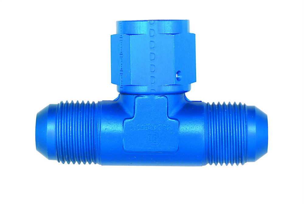 AEROQUIP #8 Tee w/ #8 Female Bottom Adapter FCM2283