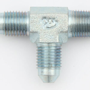 AEROQUIP Male Run Tee Steel #3 To 1/8 Npt FCM2700
