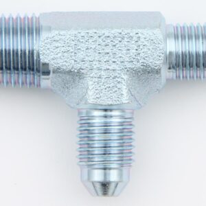 AEROQUIP Male Run Tee Steel #4 To 1/4 Npt FCM2703