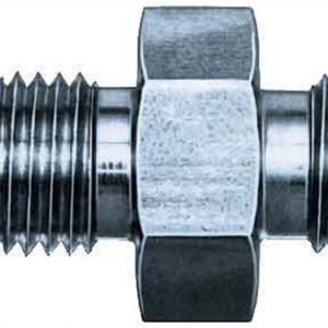 AEROQUIP #3 To 3/8-24 Inverted Steel Adapter FCM2926