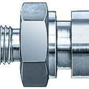 AEROQUIP #3 To 3/8-24 Inverted Female Steel Adapter FCM2936