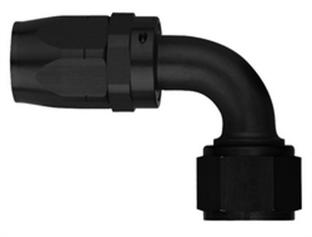 AEROQUIP #12 90 Deg Hose End Black FCM4435