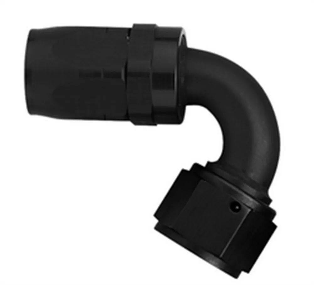 AEROQUIP #6 120 Degree Hose End Black FCM4442