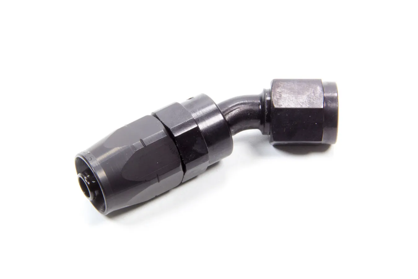 AEROQUIP #6 30 Deg Hose End Black FCM4472