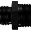 AEROQUIP #6 to 1/2in Pipe Alum Adapter Black FCM5013