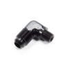 AEROQUIP 90 Deg Alum #6 Flare 1/8 in Black FCM5033