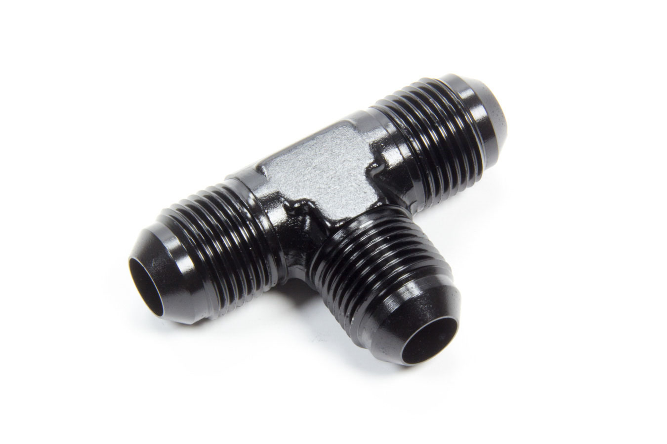 AEROQUIP #8 Flare End Union Tee Black FCM5063