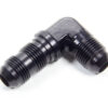 AEROQUIP #8 Flare 90 Deg Bulkhead Union Black FCM5083